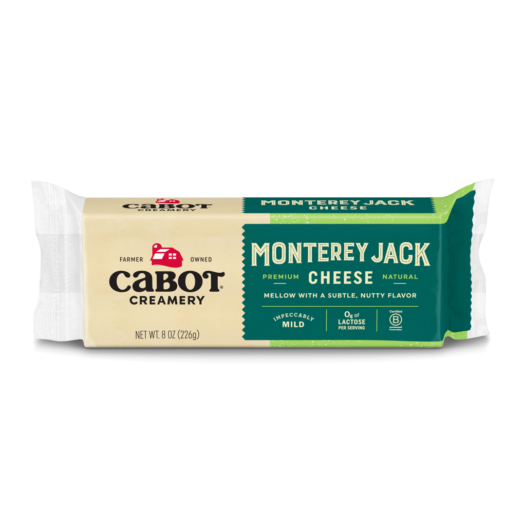 Wholesale Cabot Monterey Jack Bar- Bulk