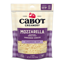 Wholesale Cabot Shredded Mozzarella- Bulk