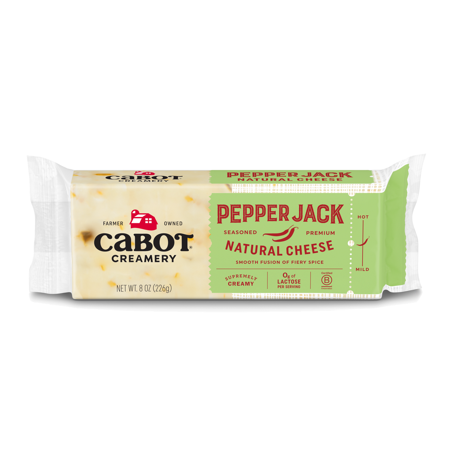 Wholesale Cabot Pepper Jack Bar- Bulk