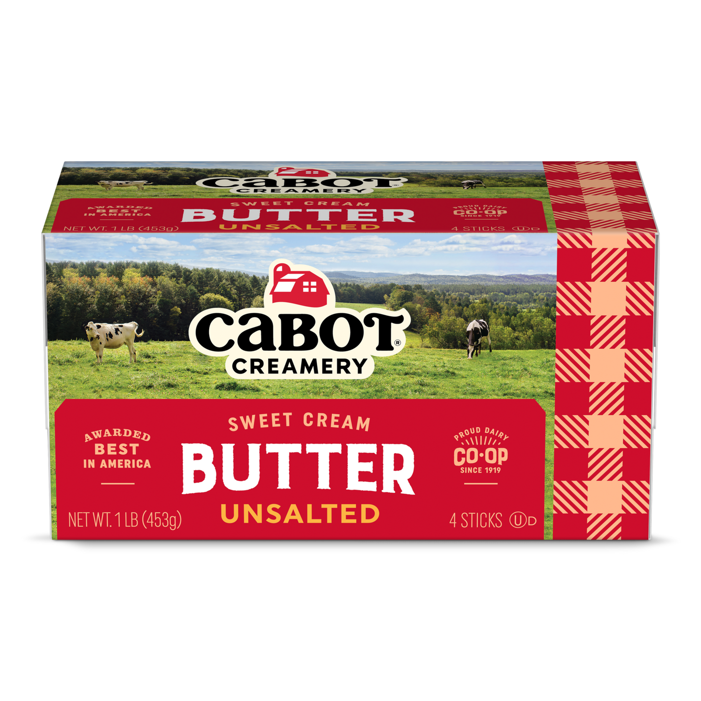 Wholesale Cabot Butter Quarters Unsalted- Bulk
