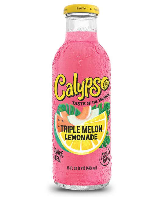 Wholesale Calypso 12/16 Oz Triple Melon Lemonade- Bulk