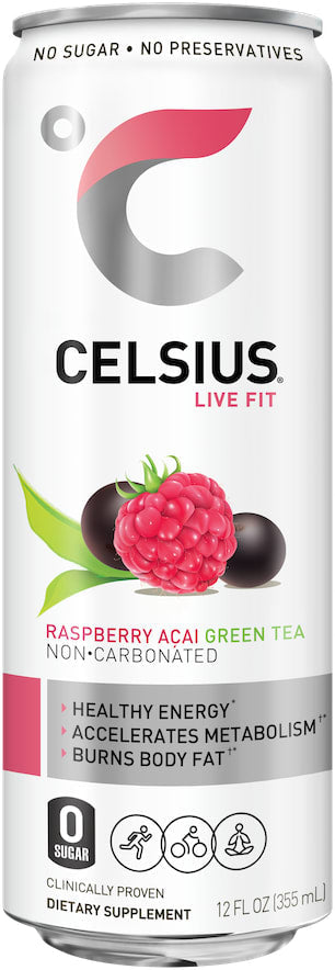 Wholesale Celsius 12/12 Oz Non-Carb Raspberry Acai- Bulk