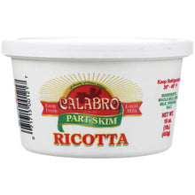 Wholesale Calabro Part Skim Ricotta Cheese 16 oz- Bulk