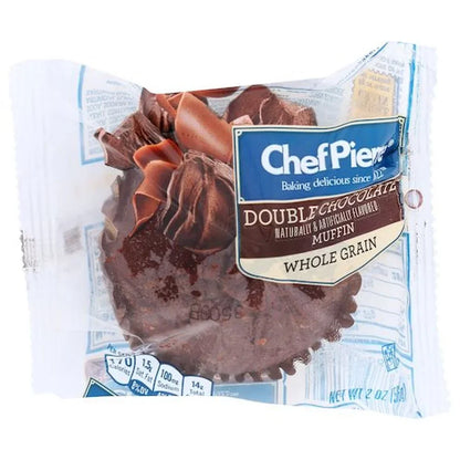 Wholesale Chef Pierre Case * Whole Grain Double Chocolate Muffin Iw- Bulk