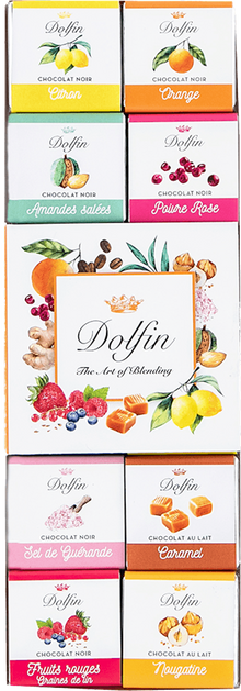 Wholesale Dolfin Panache Assorted Napolitains Box - 24 piece (variety pack) 3.8 OZ- Bulk