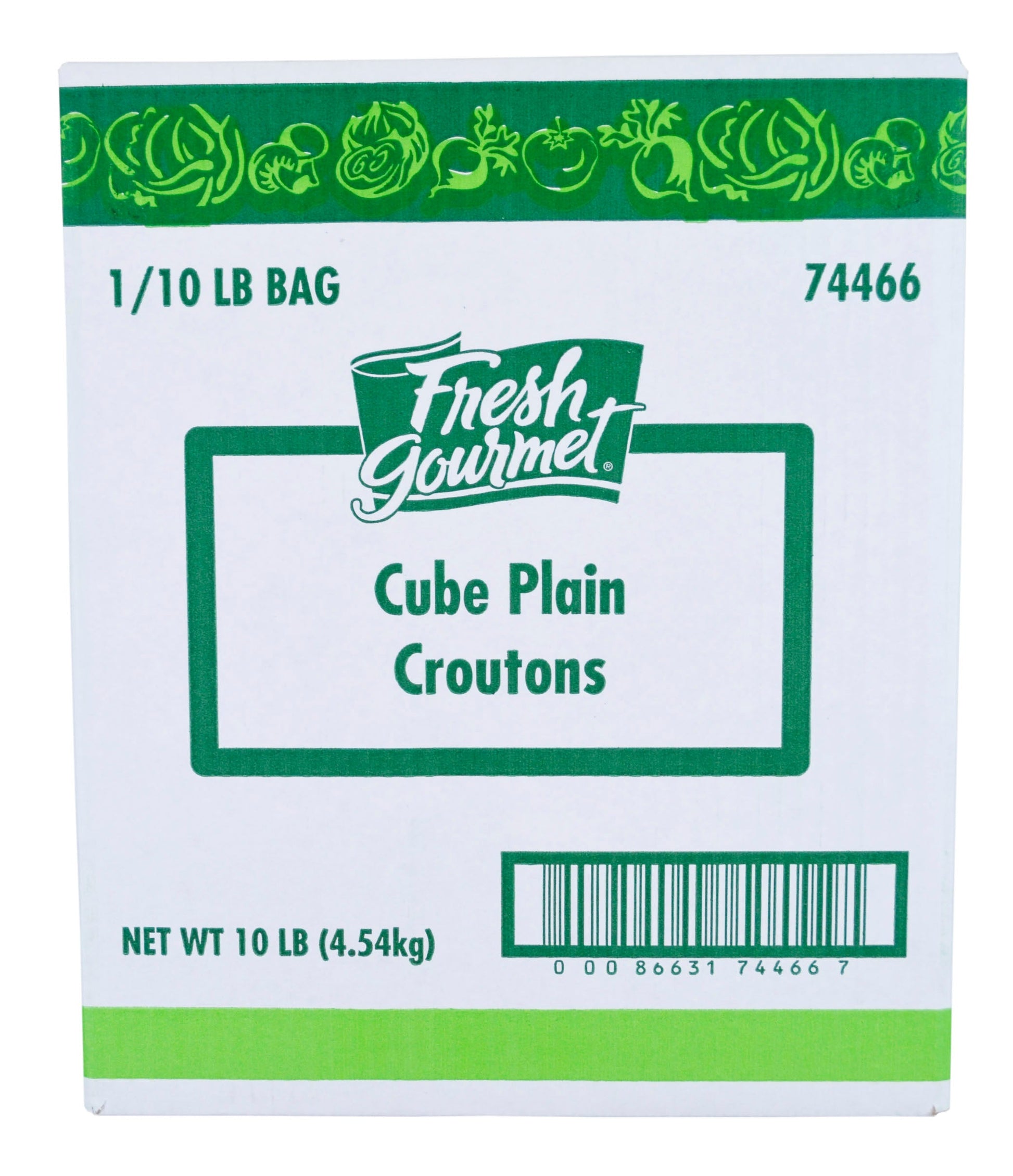Wholesale Fresh Gourmet Case Plain Crouton Cubes- Bulk