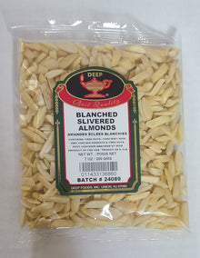 Wholesale Deep Slivered Blanched Almonds 7 oz- Bulk
