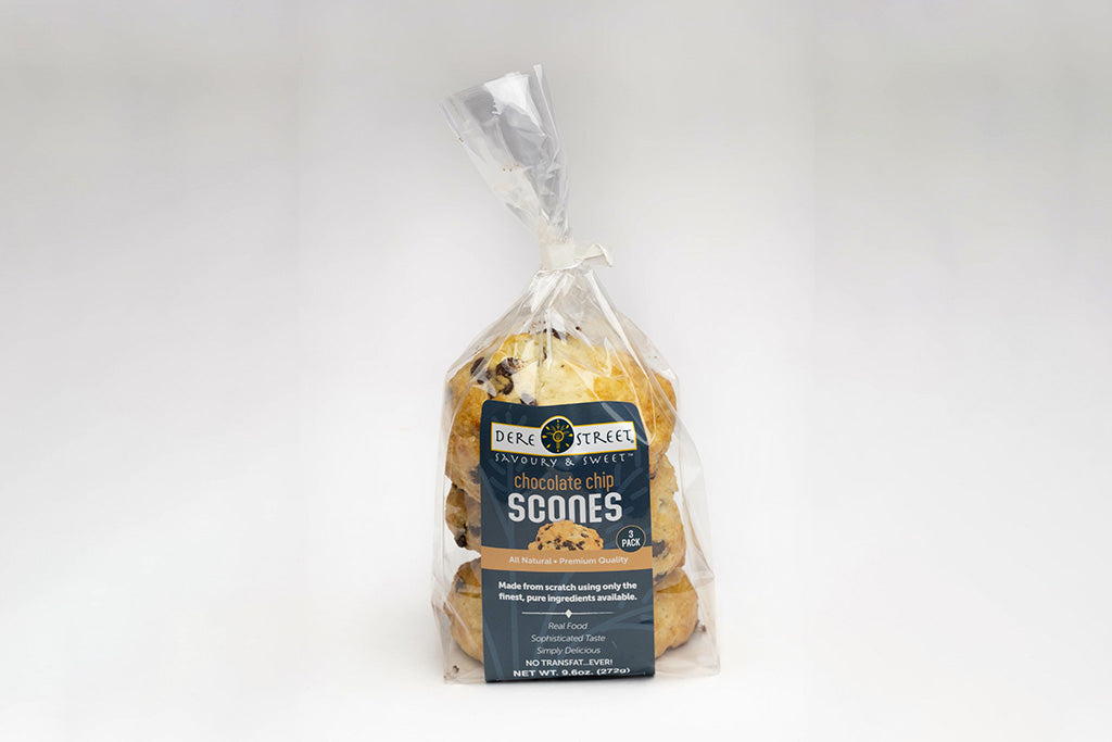 Wholesale Dere Street Case 4Oz Chocolate Chip Scone- Bulk