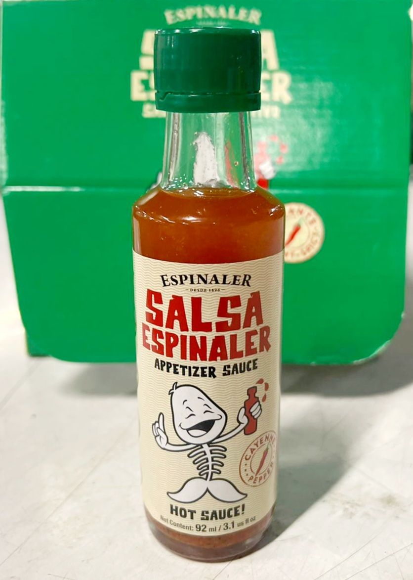 Wholesale Espinaler Spicy Sauce in Bottle 12 per case,- Bulk