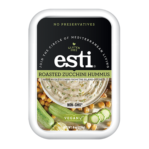 Wholesale Esti Roasted Zucchini Hummus 10 oz- Bulk