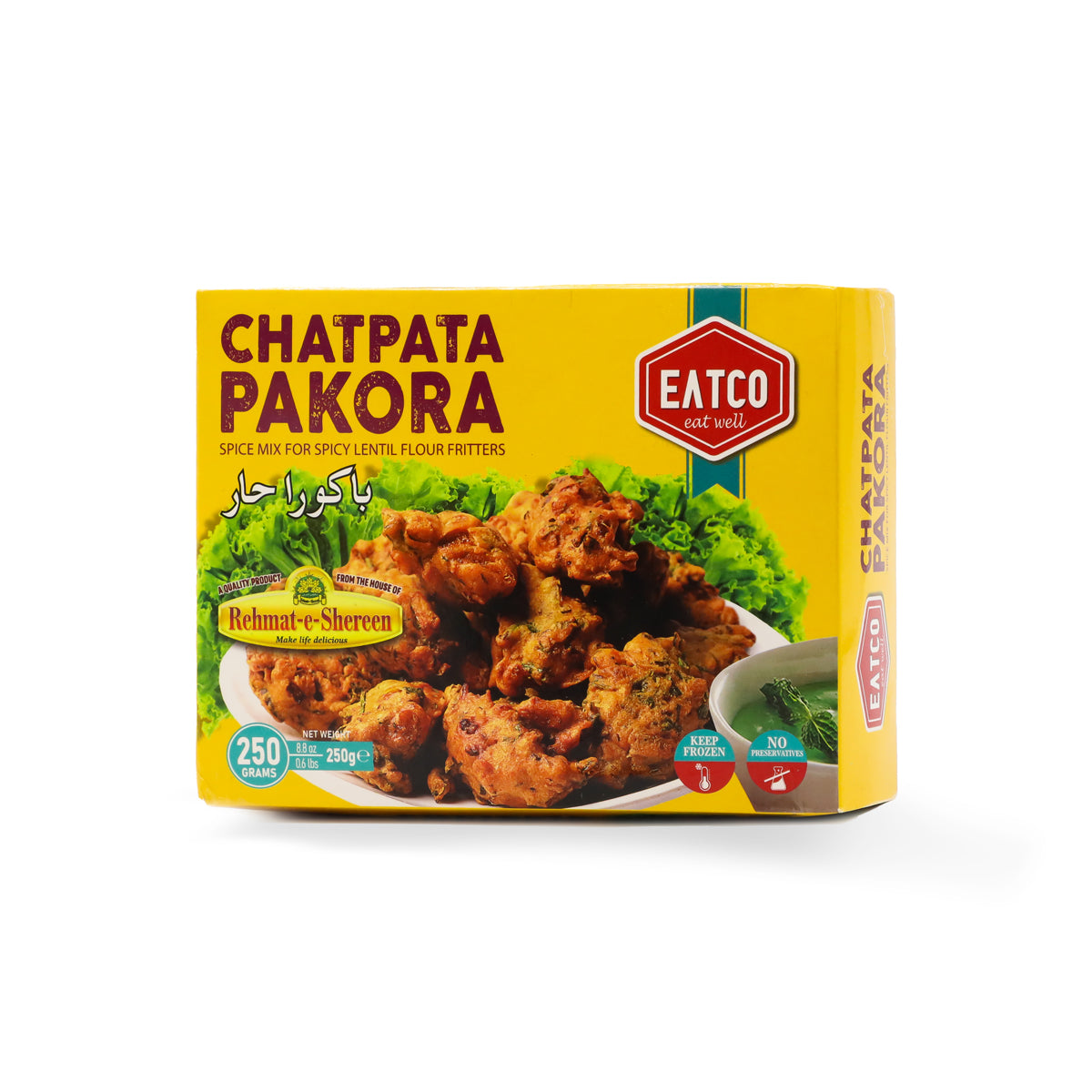 Wholesale Rehmat-e-Shereen EATCo ChatPata Pakora 250g- Bulk