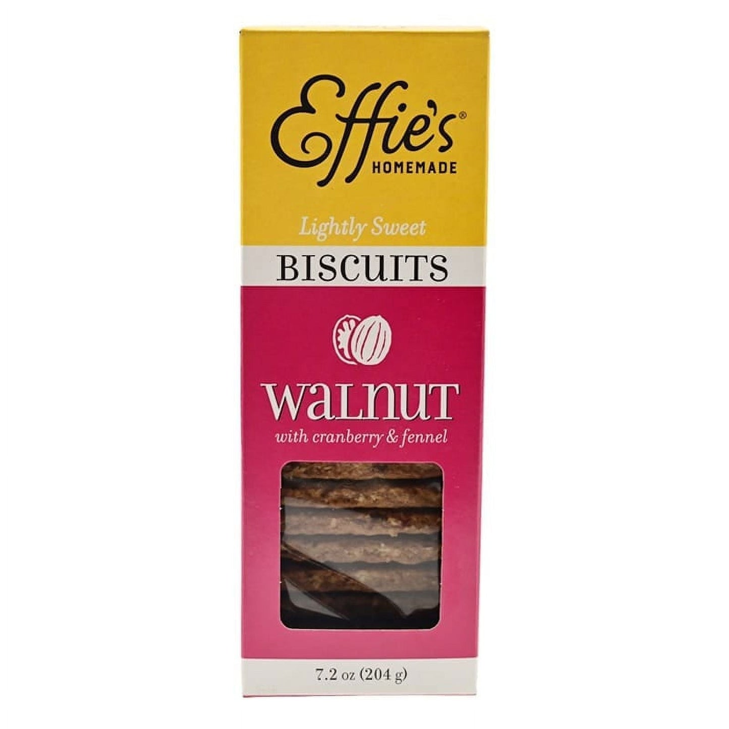Wholesale Effie'S Walnut Biscuit 7.2Oz- Bulk