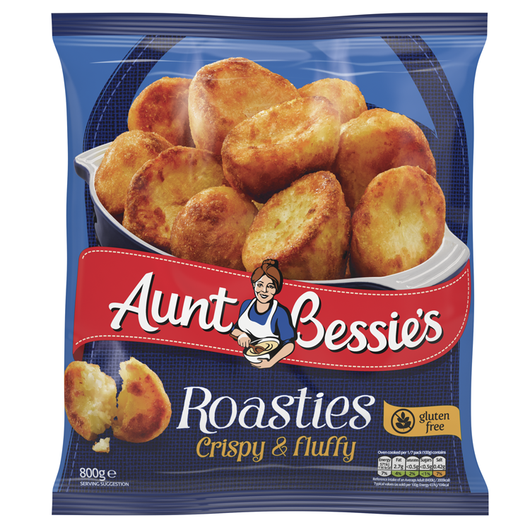 Wholesale Aunt Bessie's Homestyle Roast Potatoes 25.4oz (720g) *FROZEN- Bulk
