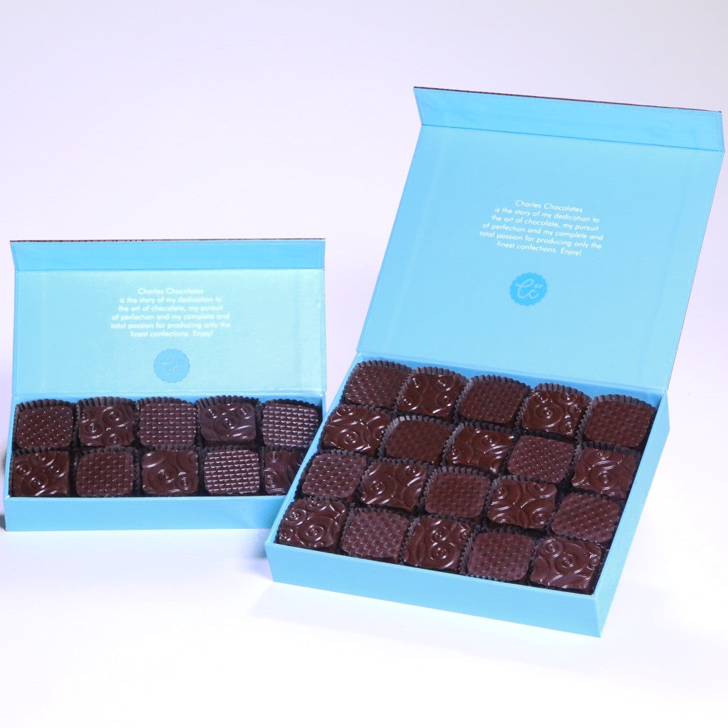 Wholesale Charles Chocolates Caramel Fleur De Sel Easter Large Box (20 Pieces) 20 OZ- Bulk