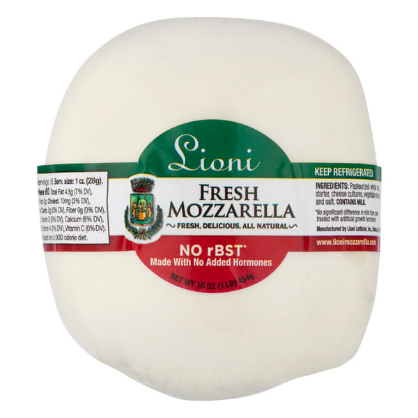 Wholesale Lioni Latticini Fresh Mozzarella Cheese 16 OZ- Bulk