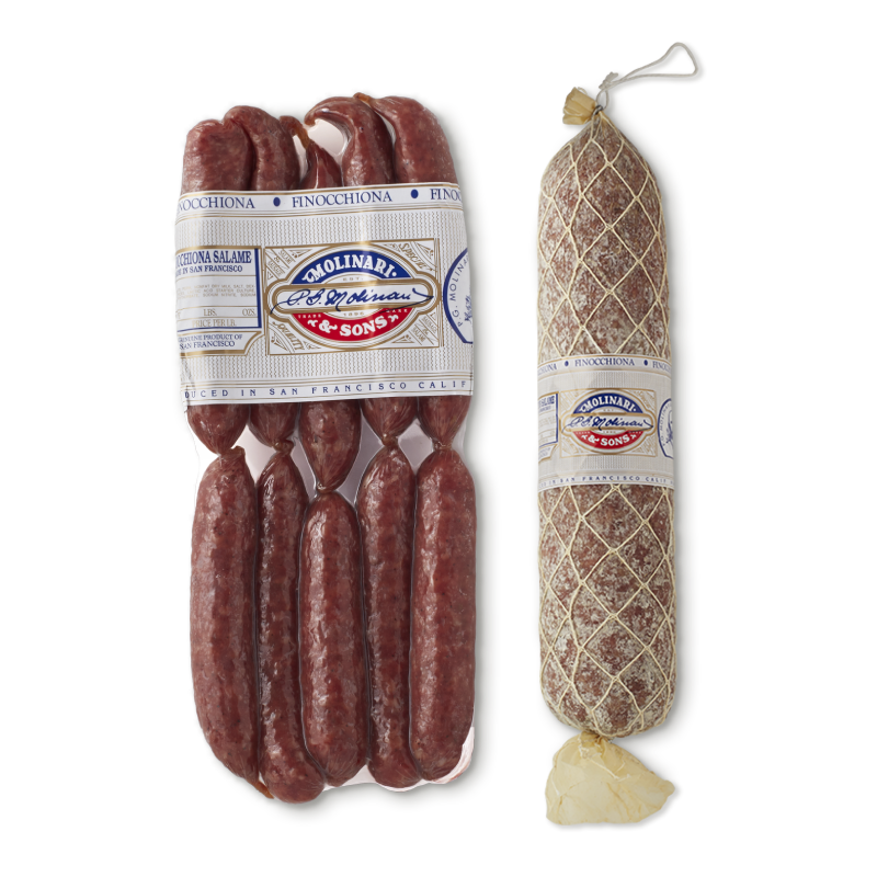 Wholesale Molinari Finocchiona Salame (6 LB)- Bulk