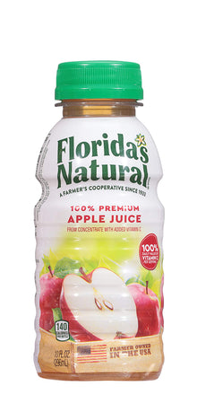 Wholesale Florida Natural 24/10 Oz Apple Juice- Bulk