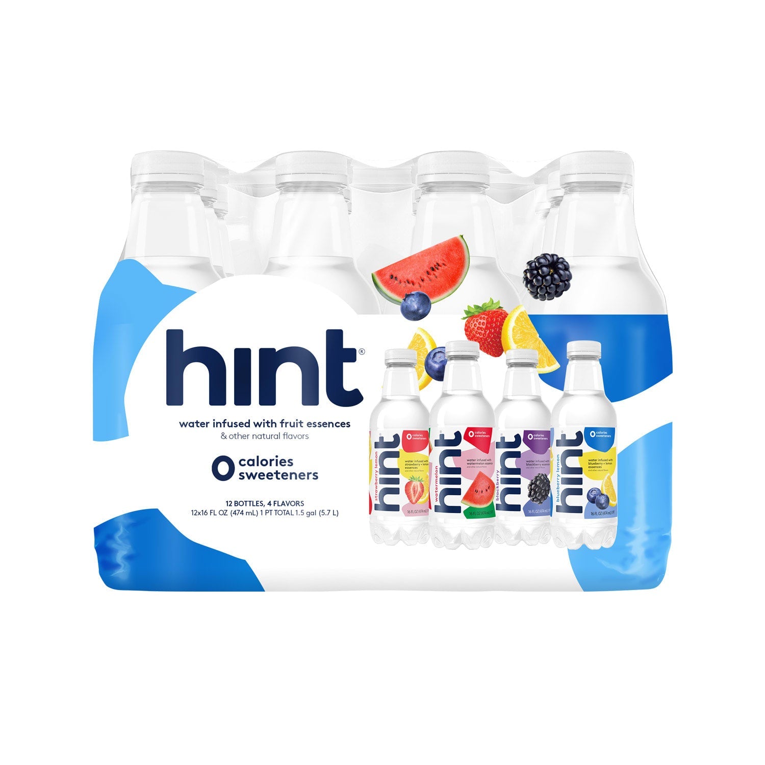 Wholesale Hint 12/16Oz - Vp White- Bulk