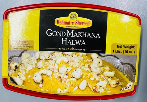 Wholesale Rehmat E Shereen Gond Makhana Halwa 1lb- Bulk