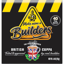 Wholesale Builder's Teabags, 40ct 4.4oz (125g)- Bulk