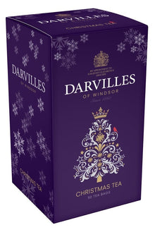 Wholesale Darvilles of Windsor Tagged Teabags, 50ct, Christmas Blend 4.41oz (125g)- Bulk