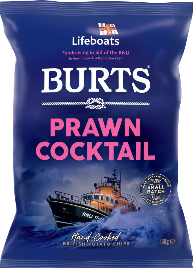 Wholesale Burts Prawn Cocktail Potato Chips Large 5.29 oz (150g)- Bulk