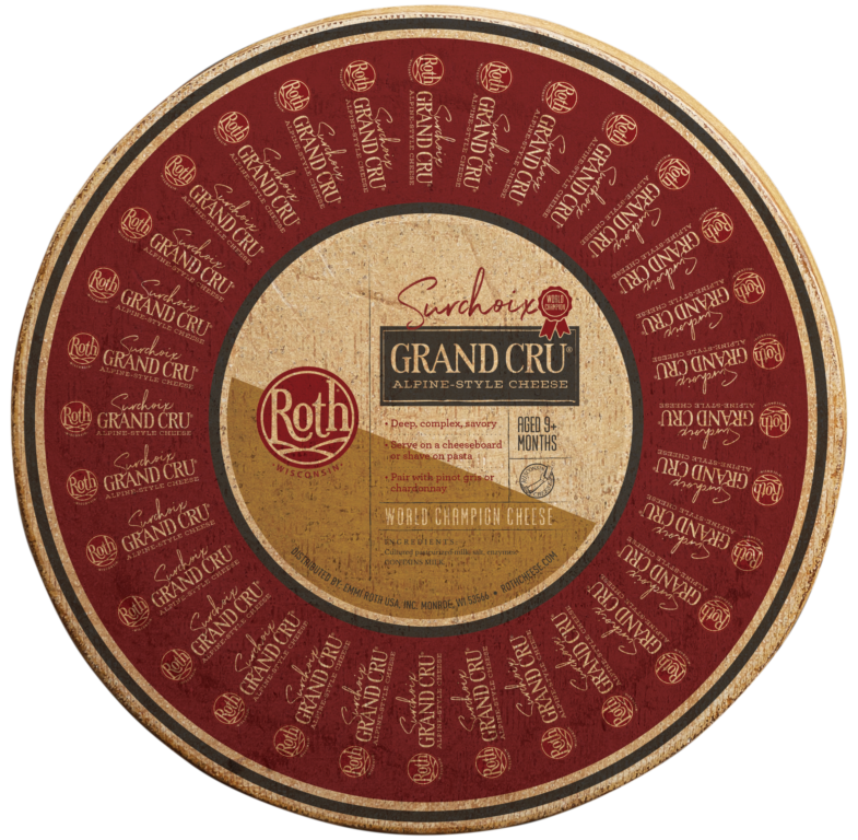 Wholesale Grand Cru® Surchoix Wheel (9+ mos) Cheese 6 lb- Bulk
