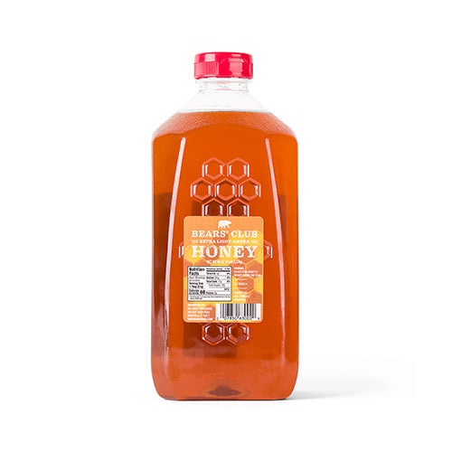 Wholesale Bears' Club Pure Clover Honey 5lb- Bulk