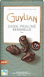 Wholesale Guylian Sea Shells 125 Gr. - 10-Piece Dark Praliné- Bulk