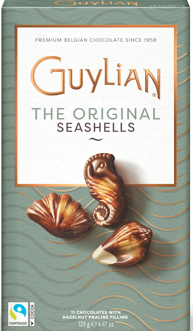 Wholesale Guylian Sea Shells 125 Gr. - 11-Piece- The Original 11 Pieces 4.4Oz (125G)- Bulk