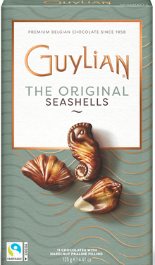 Wholesale Guylian Sea Shells 125 Gr. - 11-Piece- The Original 11 Pieces 4.4Oz (125G)- Bulk