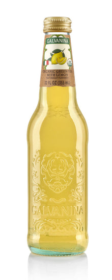 Wholesale Organic Green Tea with Lemon Tea Galvanina 355 ML- Bulk