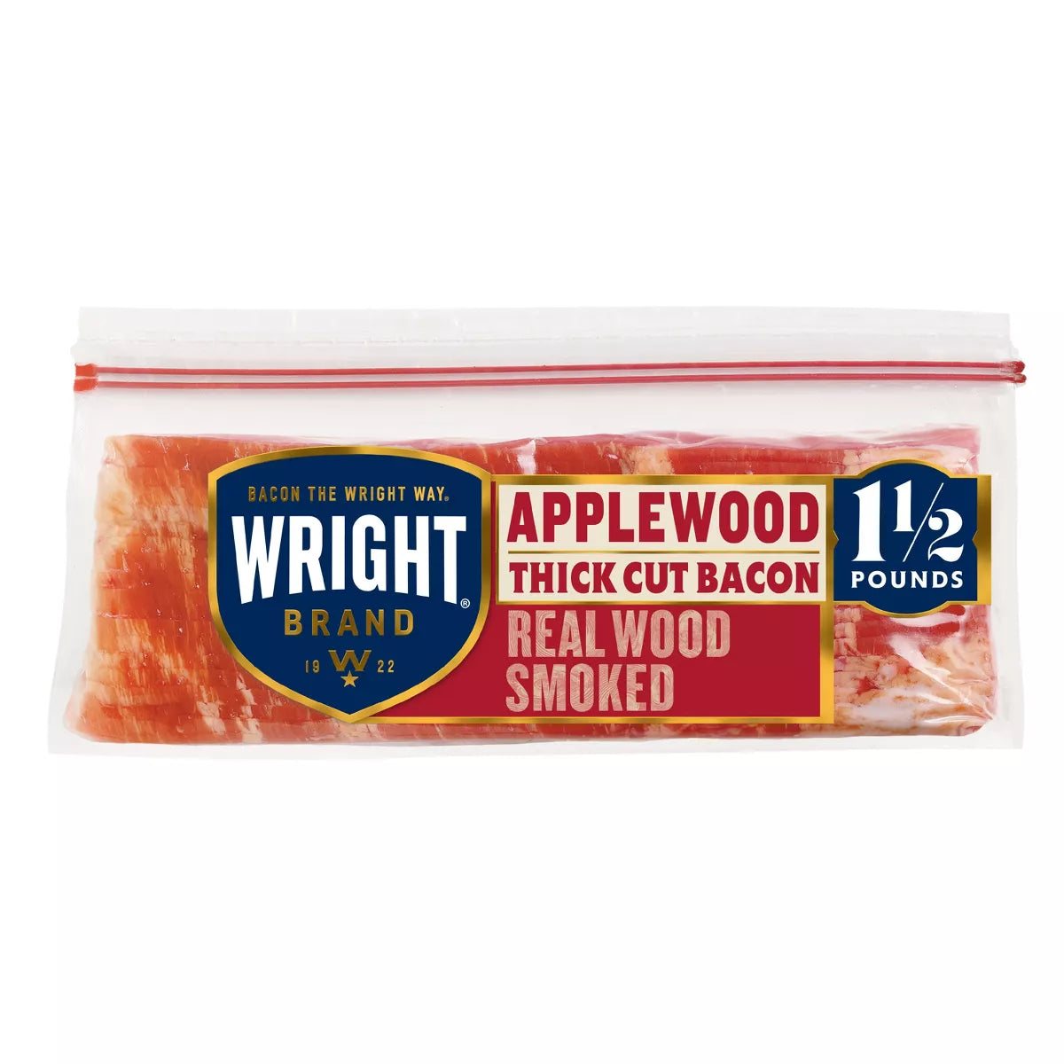 Wholesale Dix Farms 10/14 Applewood Bacon 15lb- Bulk