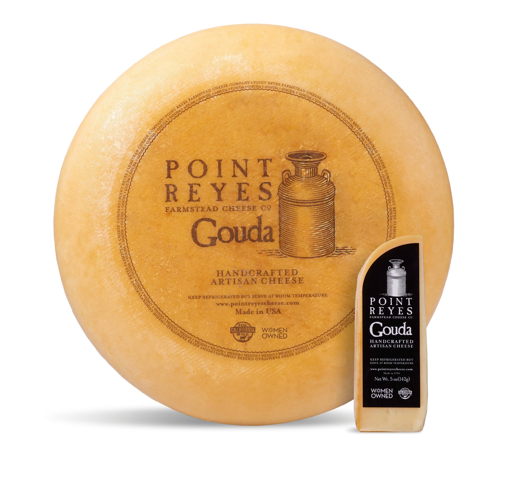 Wholesale Point Reyes Farmstead Cheese Company 18 Month Dutch Style Gouda 20 LB Cheese- Bulk
