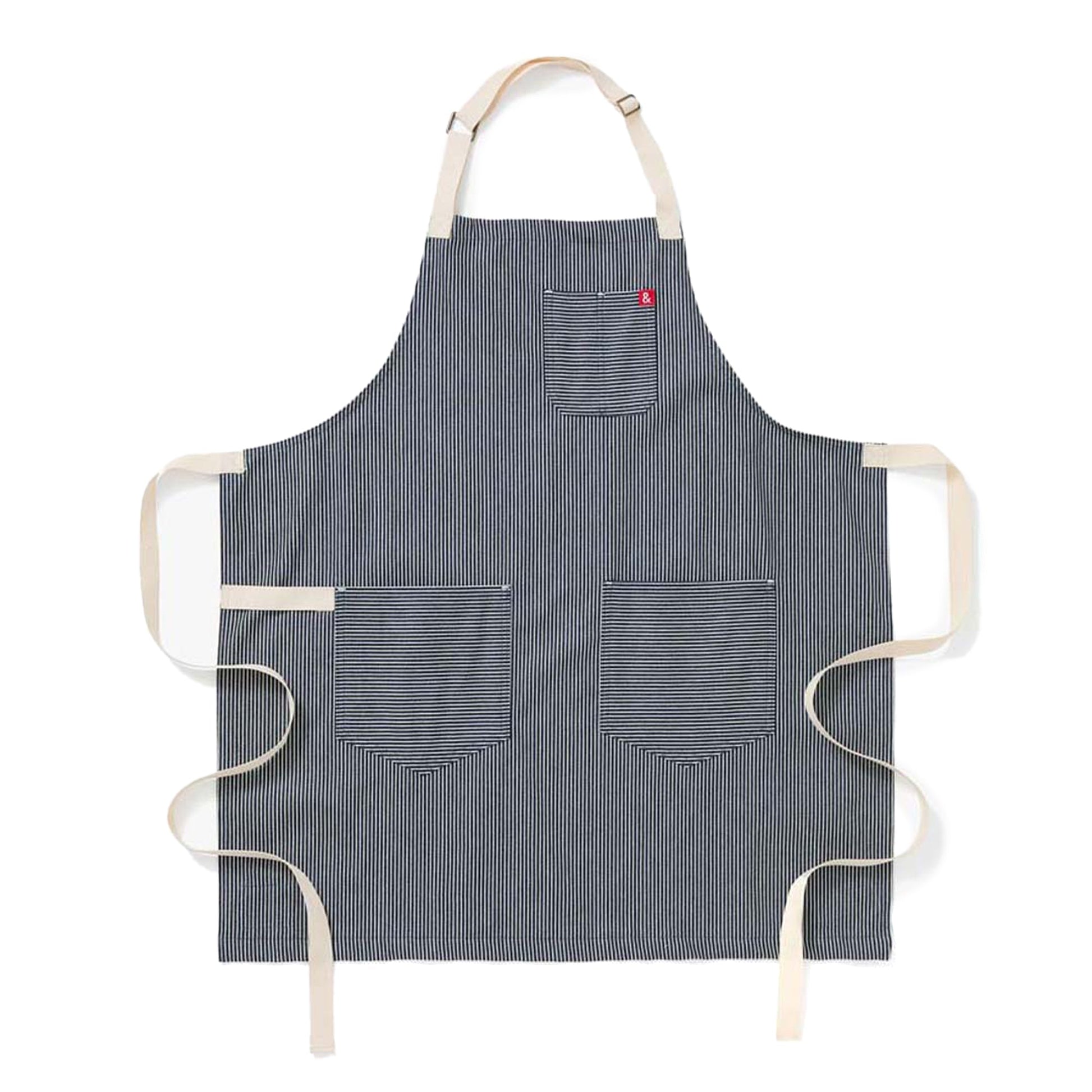 Wholesale Hedley & Bennett Hickory Stripe Essential Apron- Bulk