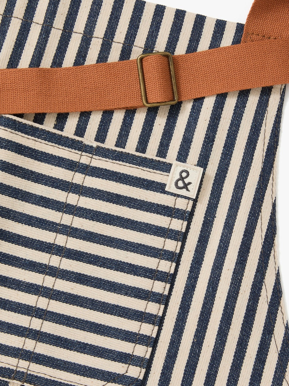 Wholesale Hedley & Bennett Palm Stripe Essential Apron- Bulk