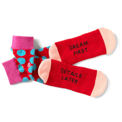 Wholesale Hedley & Bennett Socks Red- Bulk