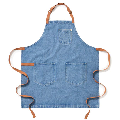 Wholesale Hedley & Bennett Denim Cedar Essential Apron- Bulk