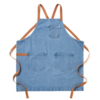 Wholesale Hedley & Bennett Denim Cedar Xback Apron- Bulk