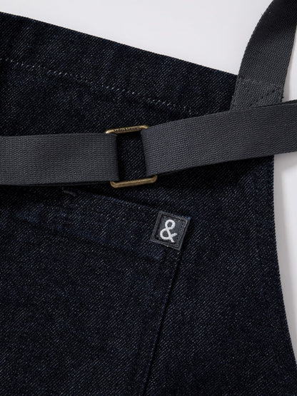 Wholesale Hedley & Bennett Demin Navy Essential Apron- Bulk