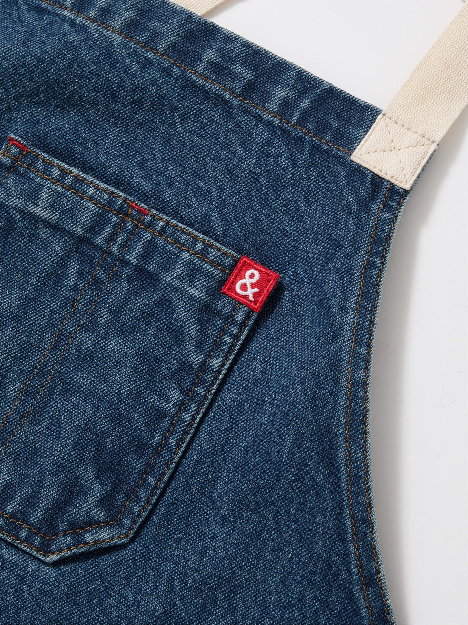 Wholesale Hedley & Bennett Denim Blue Xback Apron- Bulk