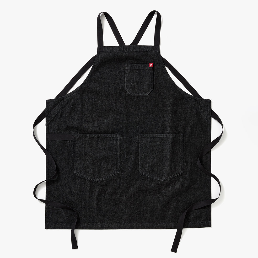 Wholesale Hedley & Bennett Denim Abalone Xback Apron- Bulk