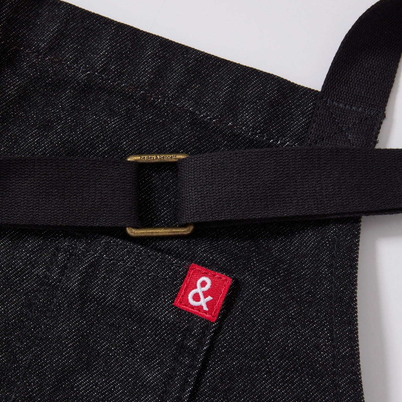 Wholesale Hedley & Bennett Denim Abalone Essential Apron- Bulk