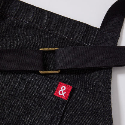 Wholesale Hedley & Bennett Denim Abalone Essential Apron- Bulk