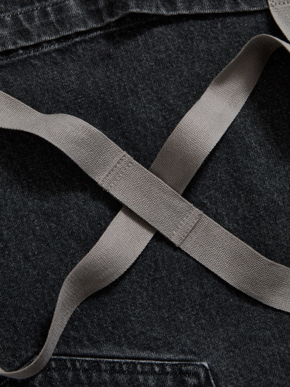 Wholesale Hedley & Bennett Denim Gray Crossback Apron- Bulk