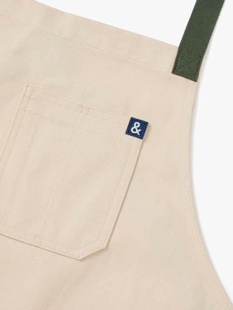 Wholesale Hedley & Bennett Sage White Xback Apron- Bulk