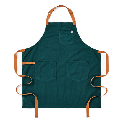 Wholesale Hedley & Bennett Seaweed Green Essential Apron- Bulk