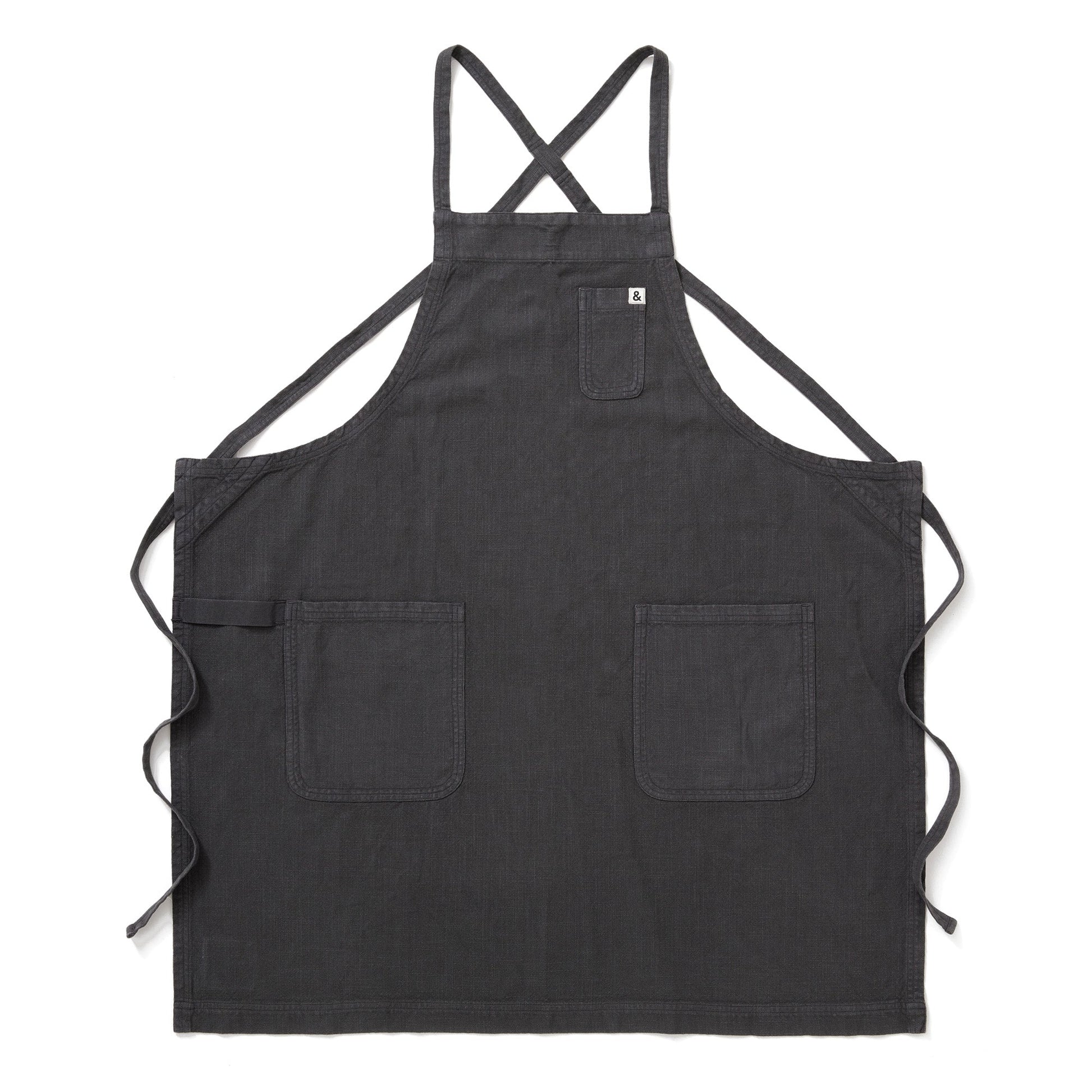 Wholesale Hedley & Bennett Charcoal Minimalist Apron- Bulk
