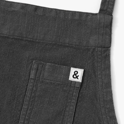 Wholesale Hedley & Bennett Charcoal Minimalist Apron- Bulk