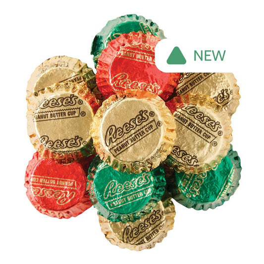 Wholesale Reese'S Peanut Butter Cups Christmas Foils- Bulk